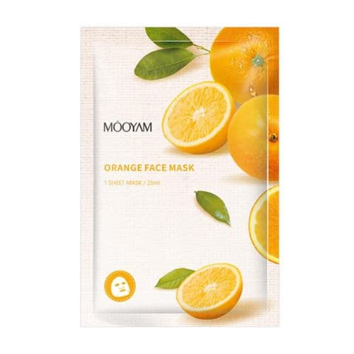 Masque Facial en Tissus Moyam à l'orange 25ml