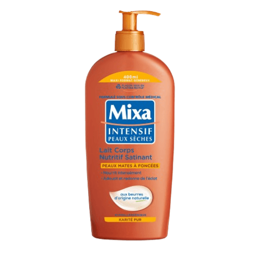Lait Corps Nutritif Satinant au Karité MIXA 400ml
